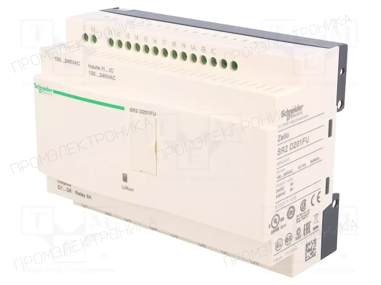SCHNEIDER ELECTRIC SR2D201FU — Реле прогр. основные модули
