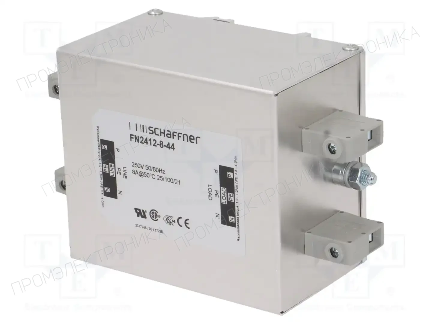 SCHAFFNER / TE Connectivity 802296-SF — Противопомеховые фильтры другие