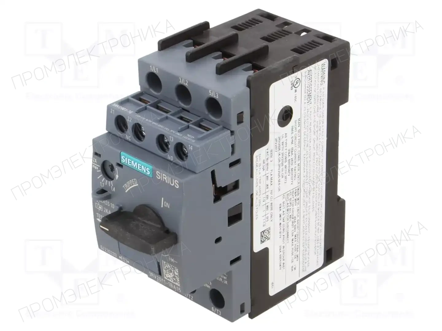 SIEMENS 3RV2011-1BA15 — Выключатели двигательные