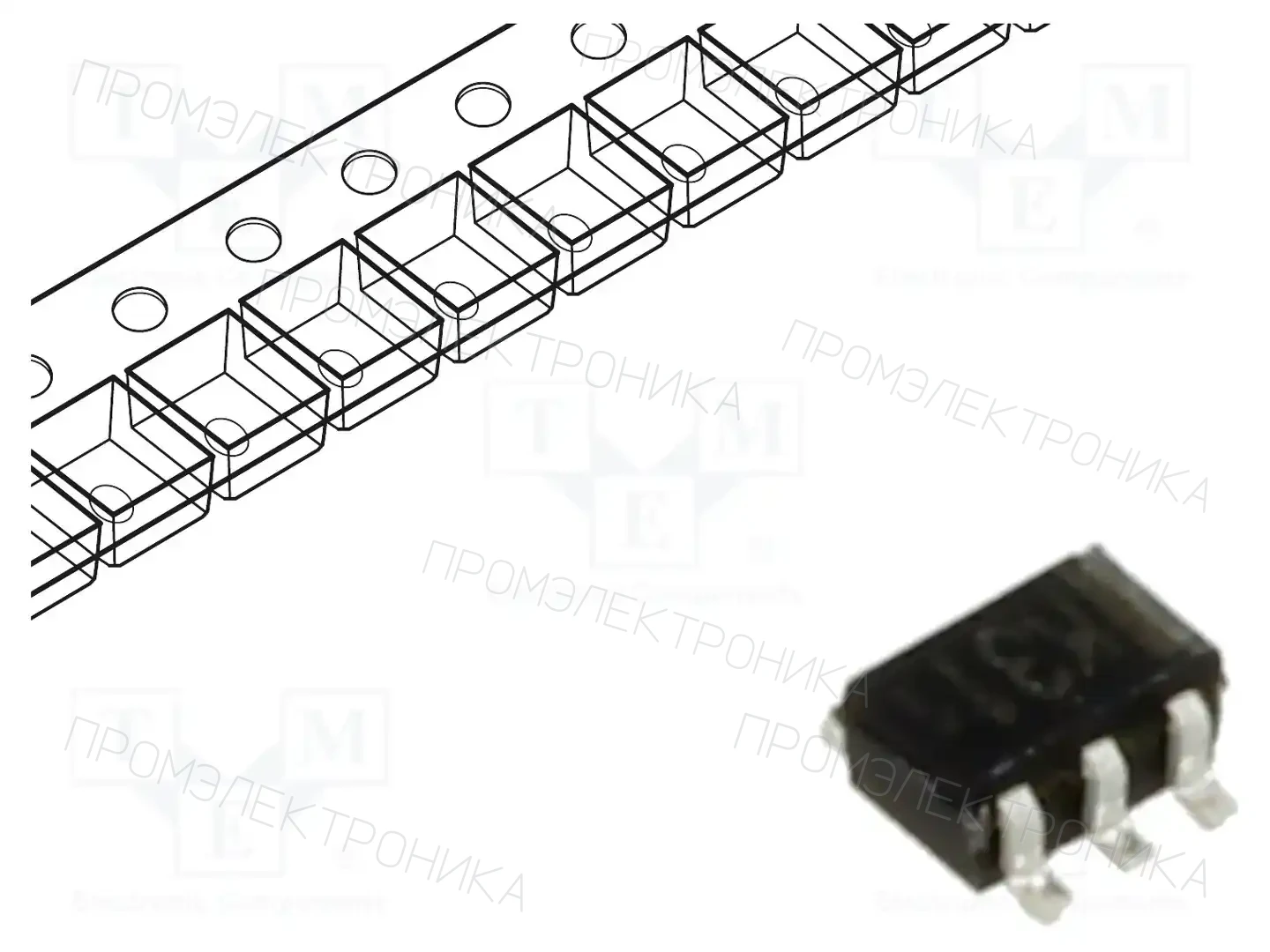 ROHM SEMICONDUCTOR UM6K31NTN — Транзисторы многоканальные