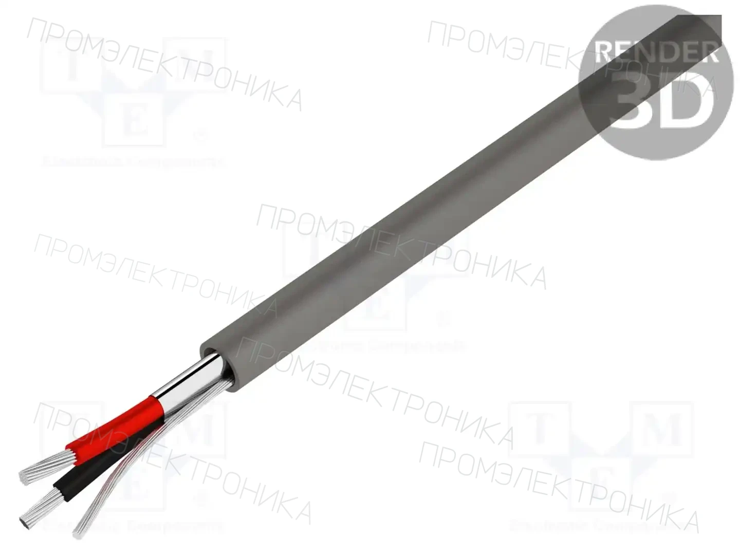 ALPHA WIRE 2403C SL005 — Провода многожильные экранированные
