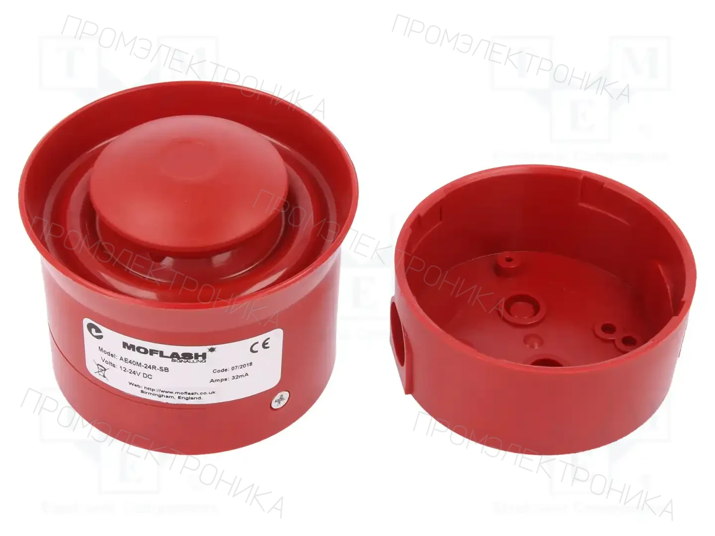 MOFLASH SIGNALLING AE40M-24R-SB — Сигнализаторы звуковые