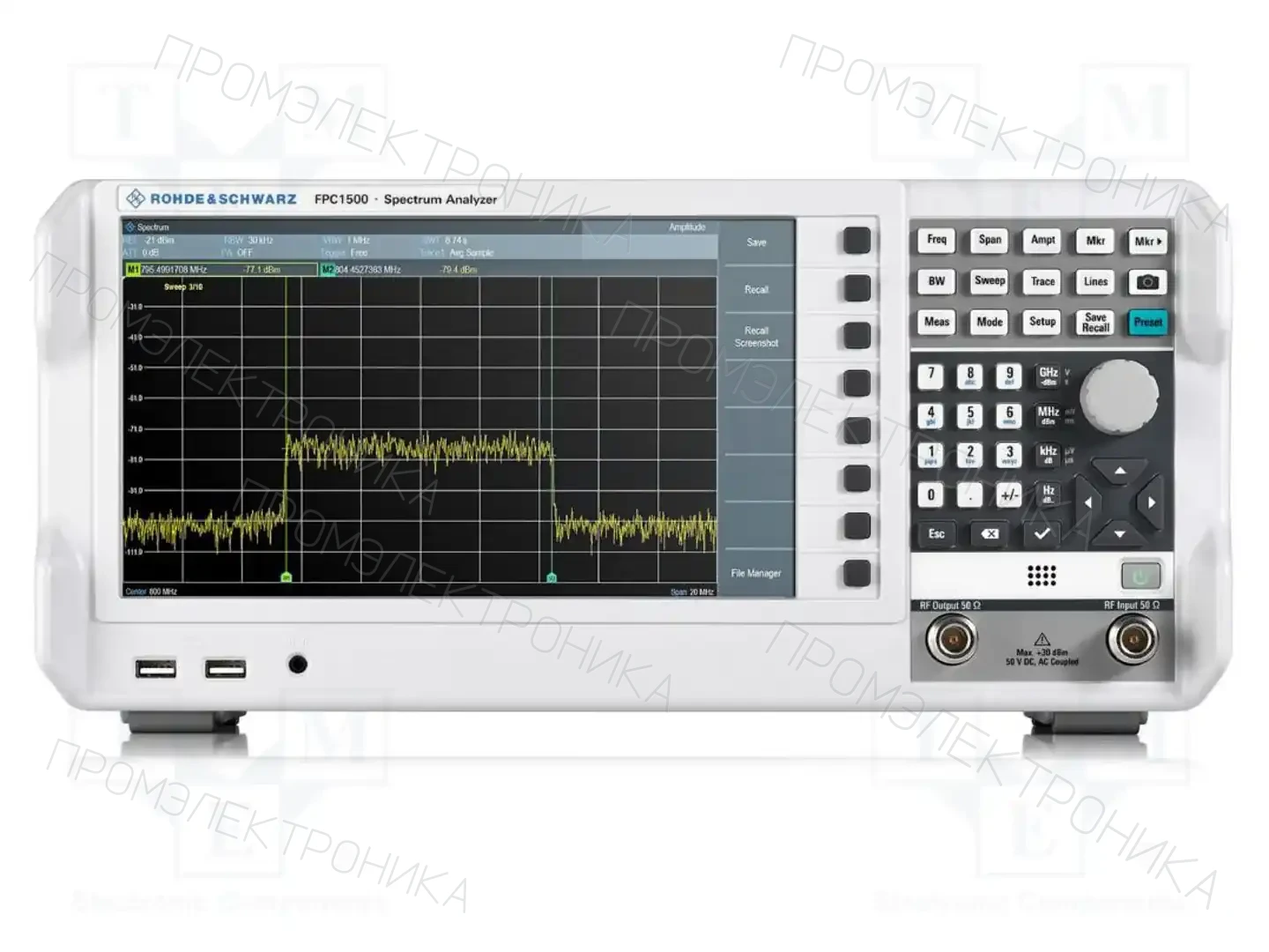 ROHDE & SCHWARZ FPC-COM2 — Анализаторы спектра