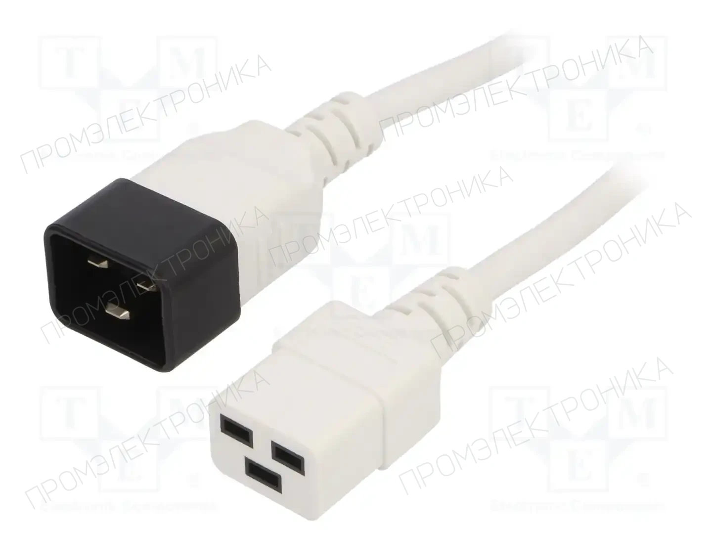 LIAN DUNG LT-550+549 H05VV-F 1.5/3C WHT 3M — Кабели питания компьютерные и универс