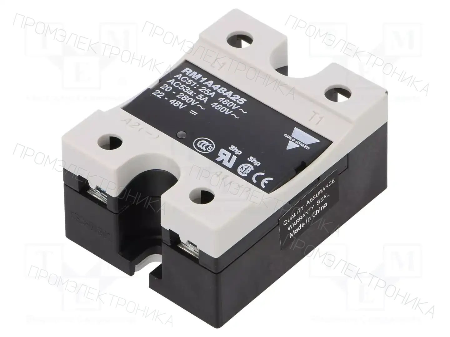CARLO GAVAZZI RM1A48A25 — Реле SSR однофазные