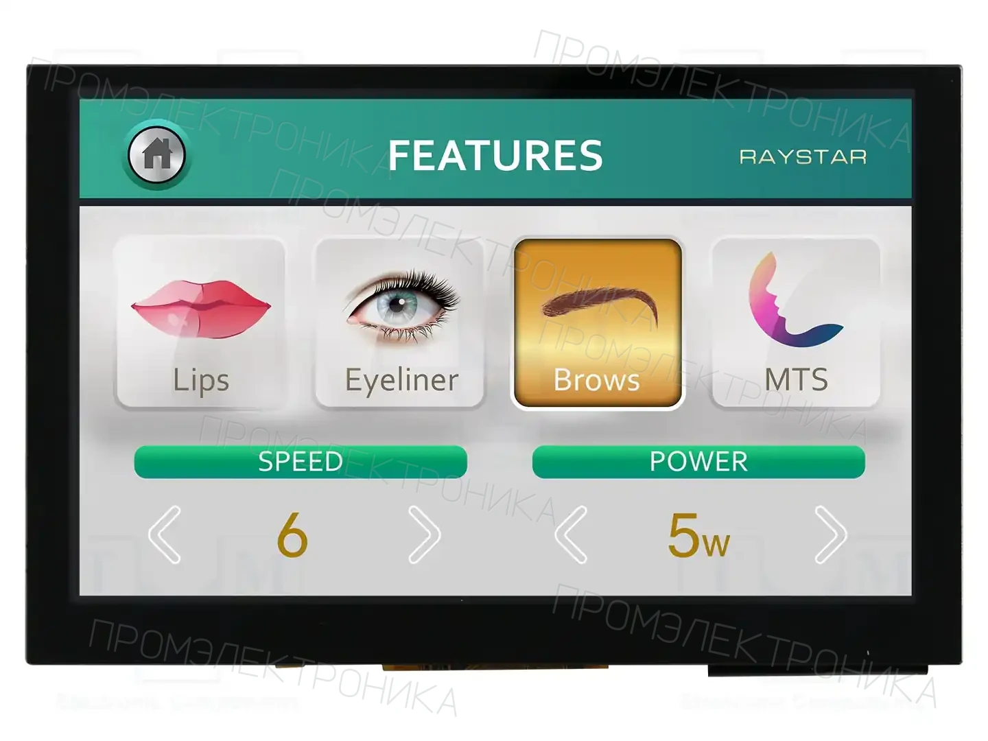 RAYSTAR OPTRONICS RFF50VF-1YH-DHG — Дисплеи TFT