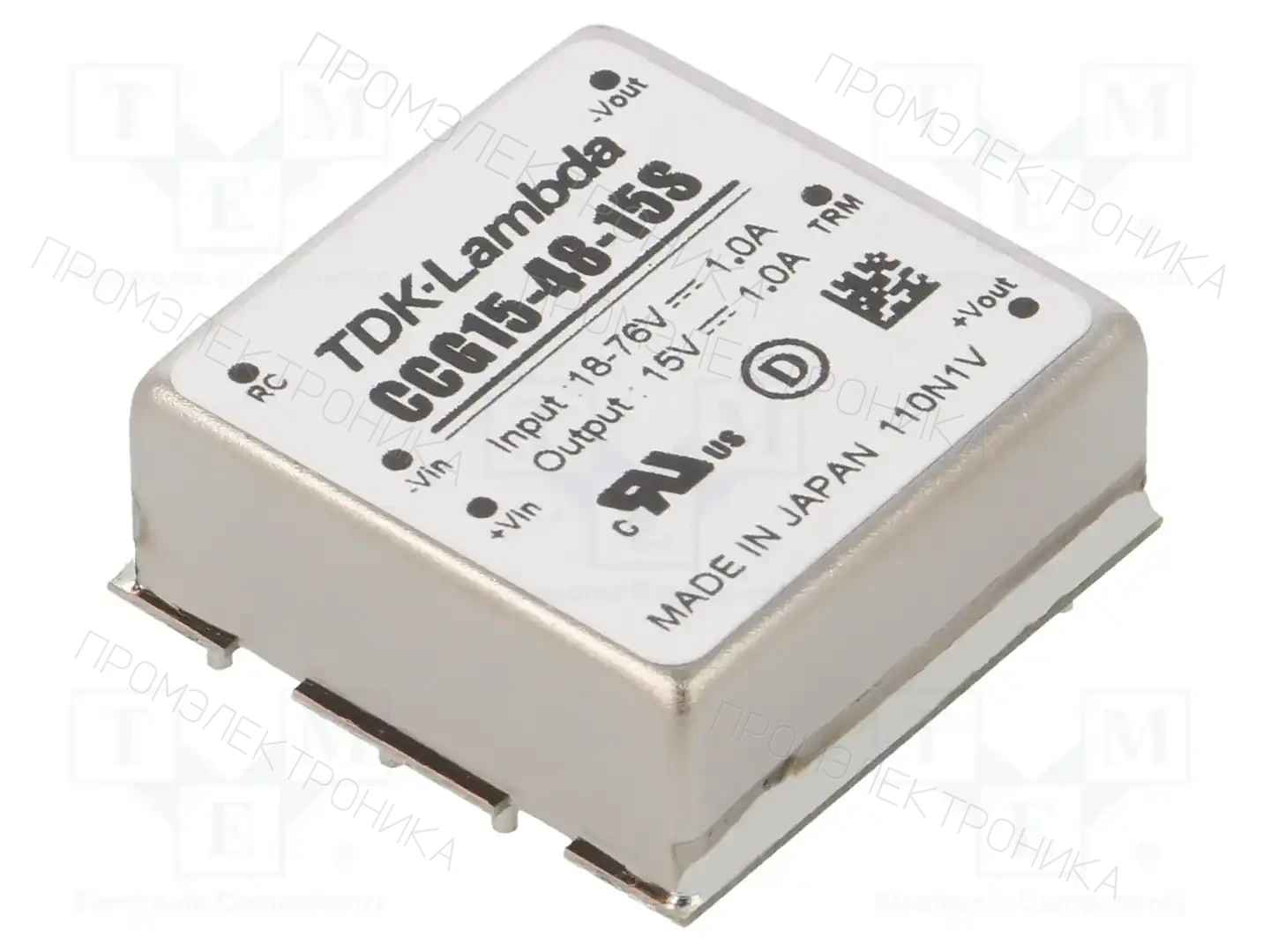 TDK-LAMBDA CCG15-48-15S — Преобразователи DC/DC