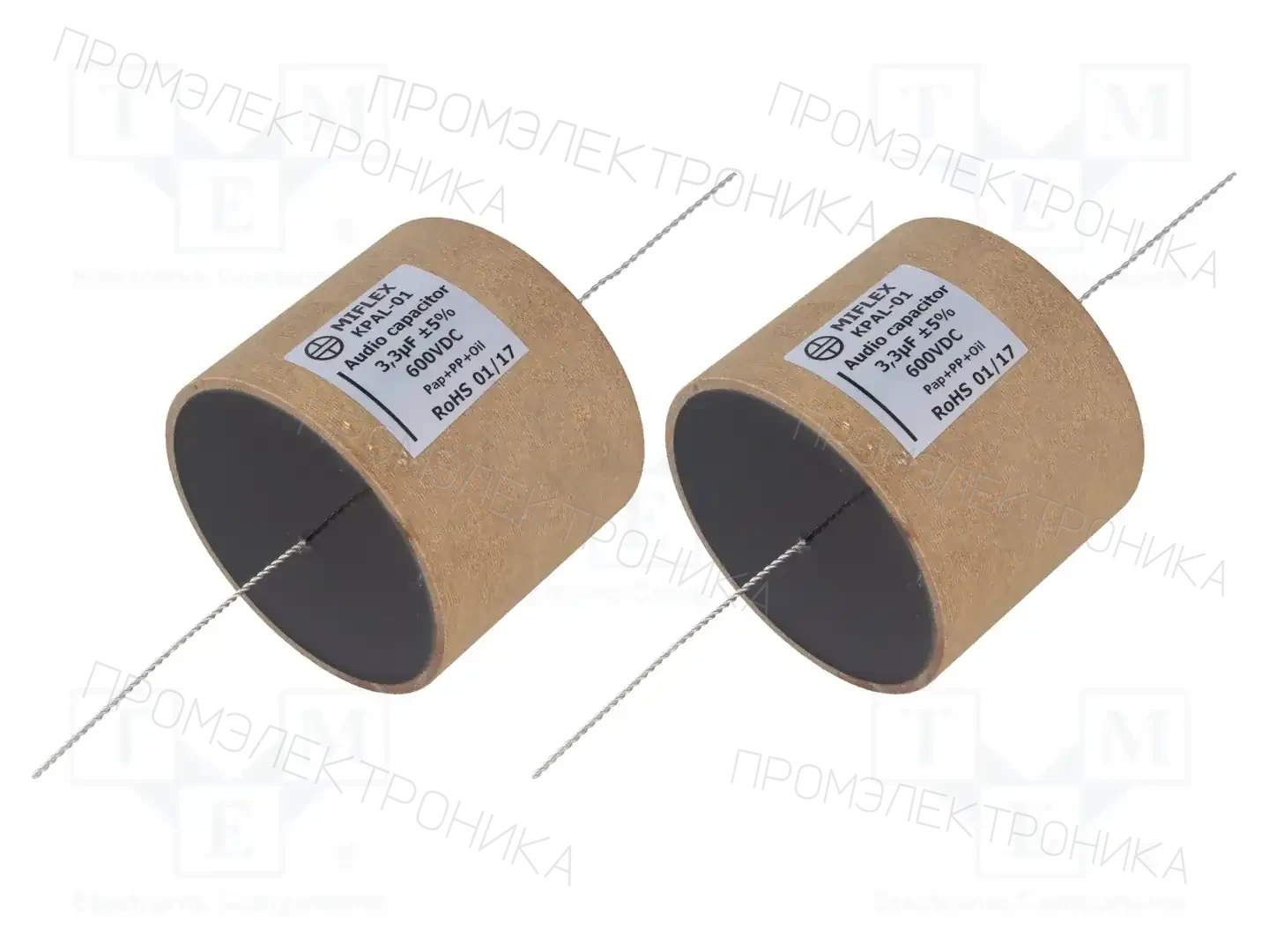 MIFLEX SOLUTIONS KPAL01H533J — Полипропиленовые конденсаторы аудио