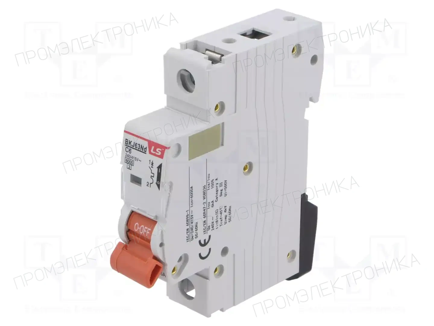 LS ELECTRIC BKJ63ND 1P C6 — Выключатели максимального тока