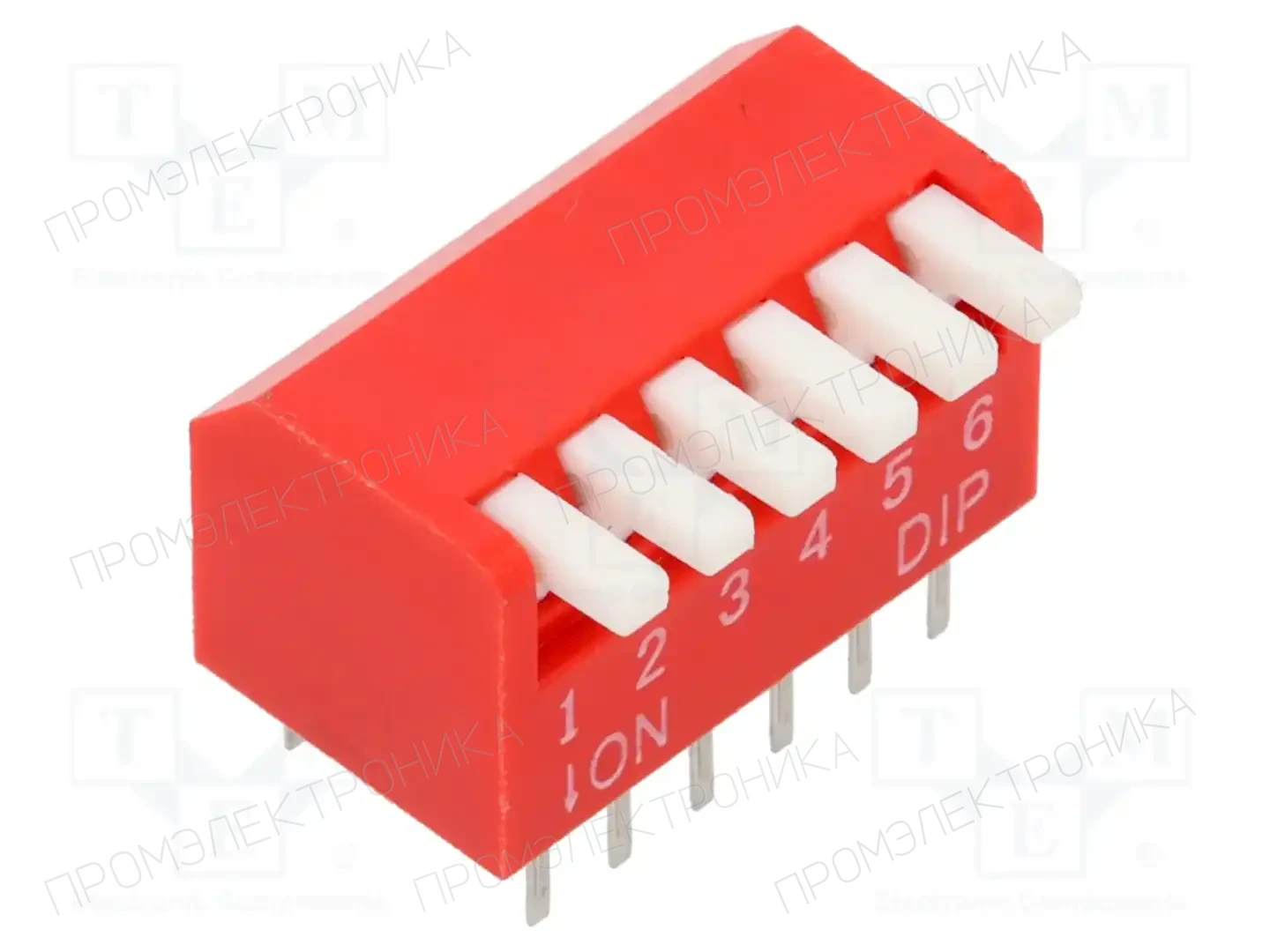 ONPOW DPL06RGT — Переключатели типа Dip-Switch