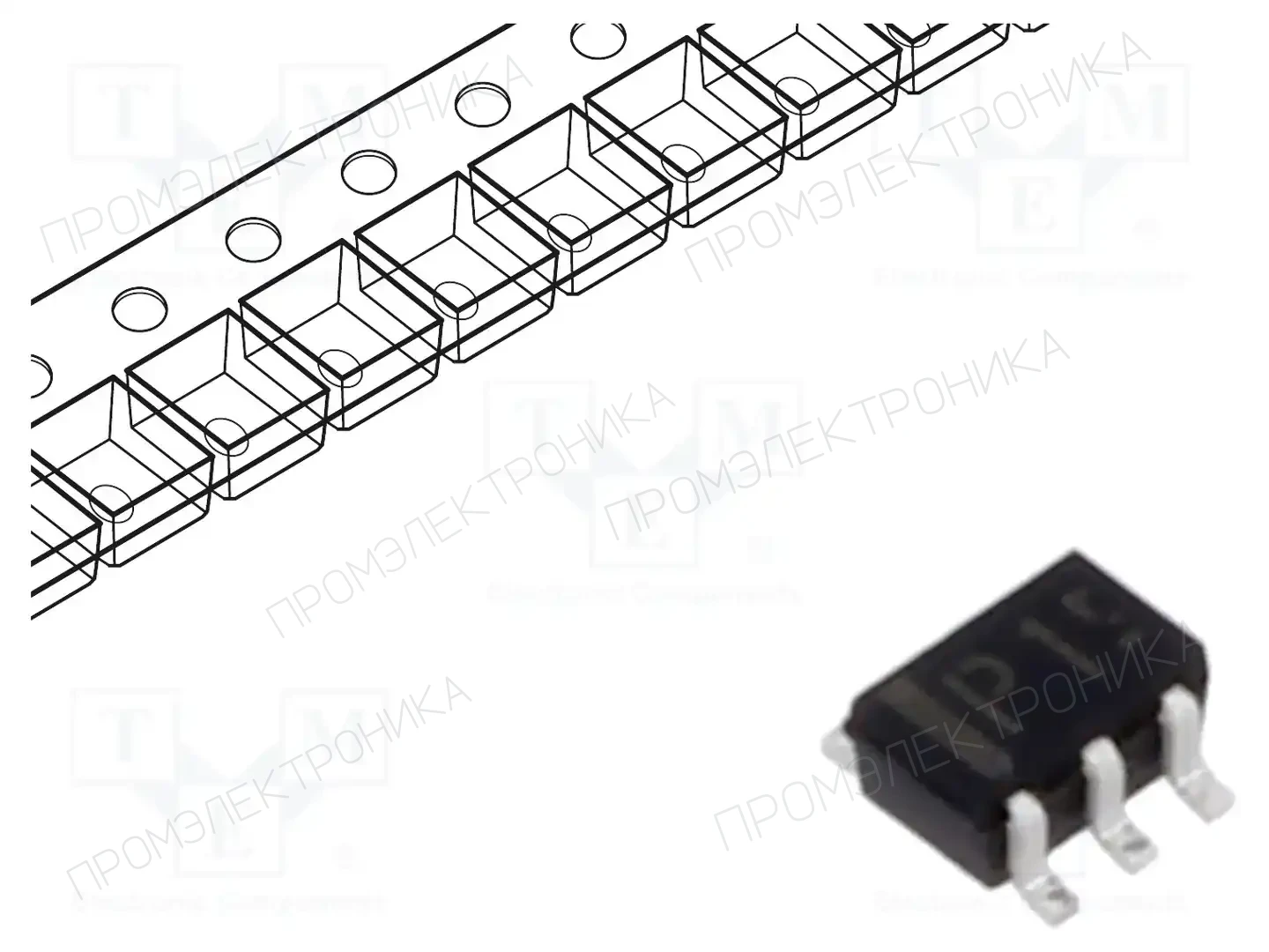 ROHM SEMICONDUCTOR UMP1NTR — Универсальные диоды SMD
