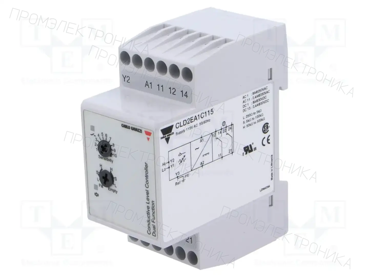 CARLO GAVAZZI CLD2EA1C115 — Контрольные реле