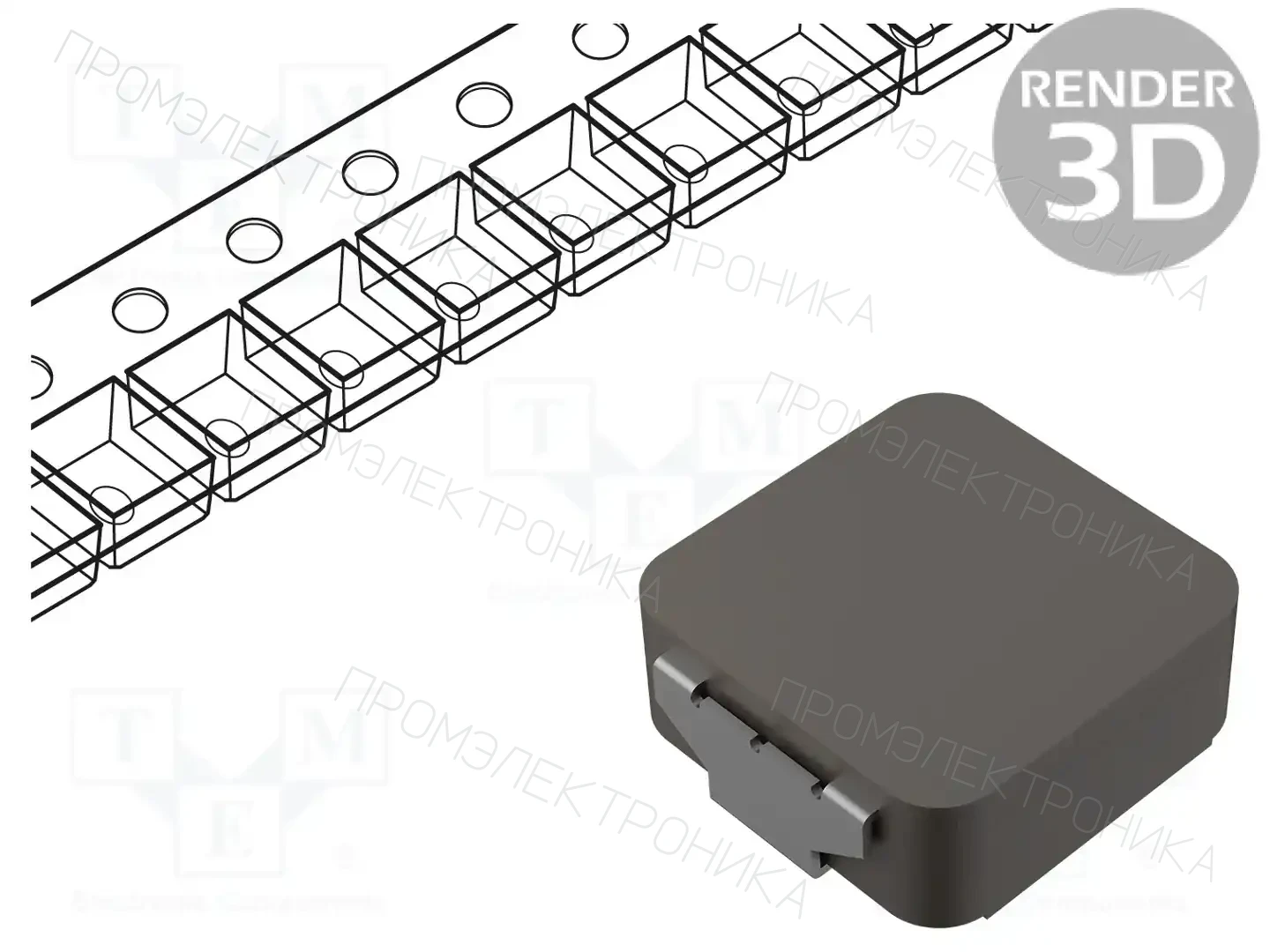 EATON ELECTRONICS EXL1V0606-100-R — Дроссели