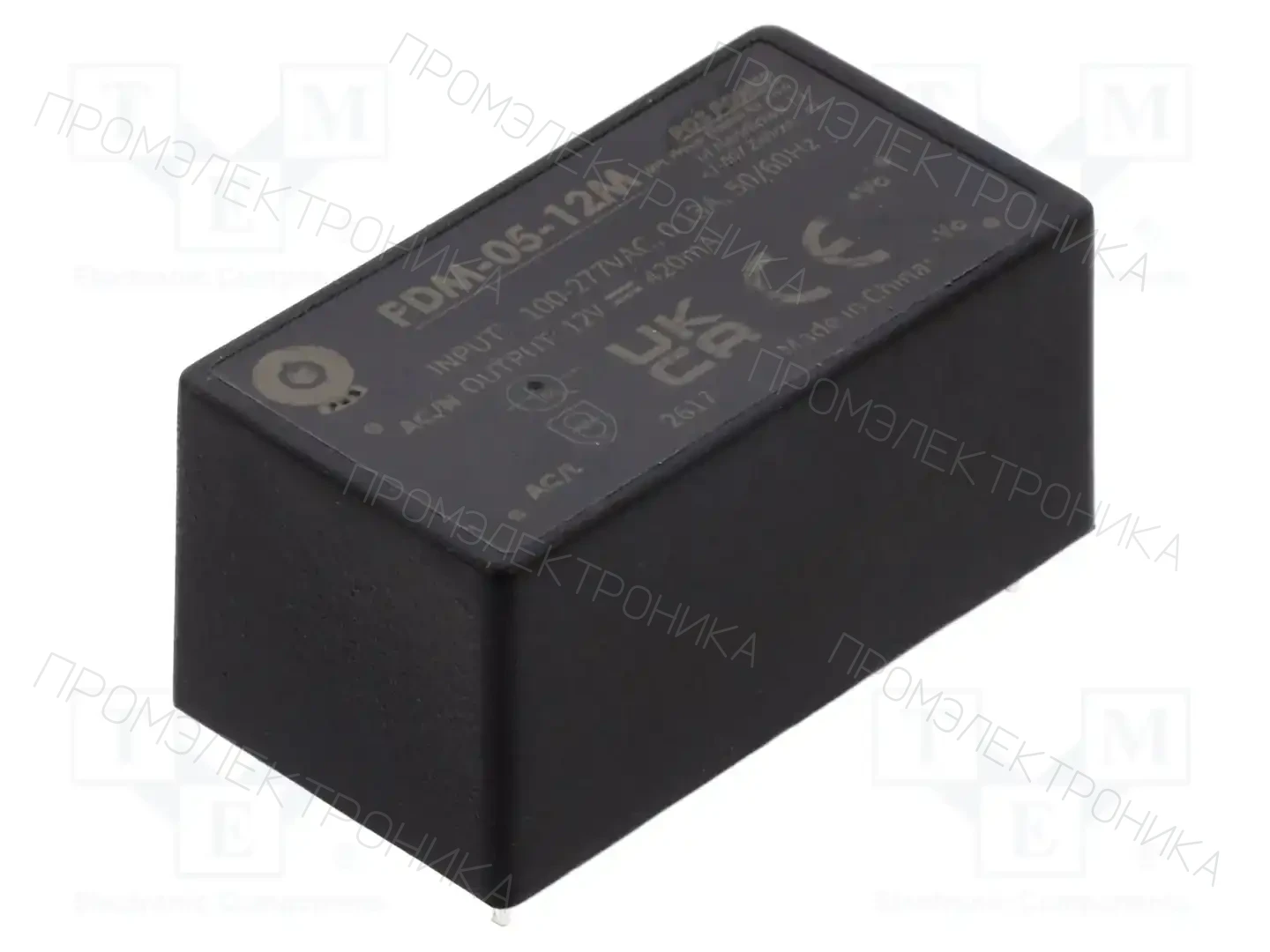 POS PDM-05-12M — Преобразователи AC/DC для PCB
