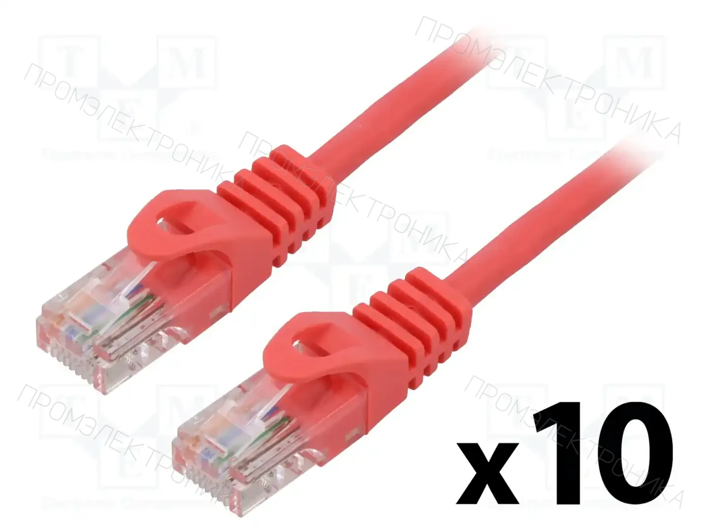 LANBERG PCU6-20CC-0025-R — Кабели и адаптеры RJ45
