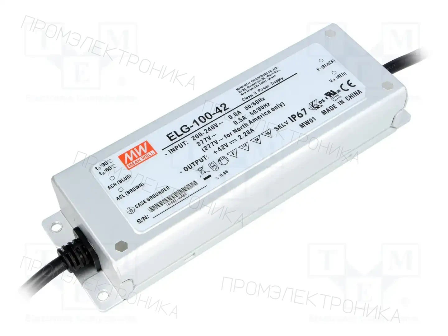 MEAN WELL ELG-100-42 — Блоки питания для LED
