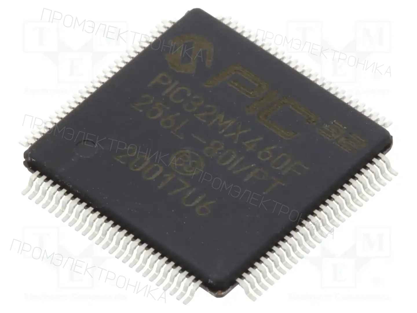 Microchip Technology PIC32MX460F256L-80I/PT — Линейка PIC32 32-bit