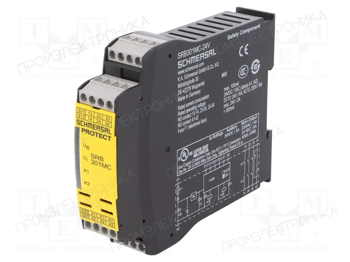 SCHMERSAL SRB301MC-24V — Выключат. безопасности - мод. управления