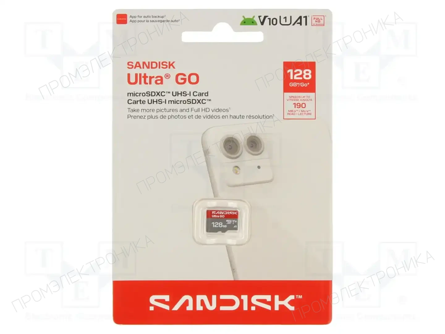 SANDISK SDSQUGN-128G-GN6MN — Карты памяти