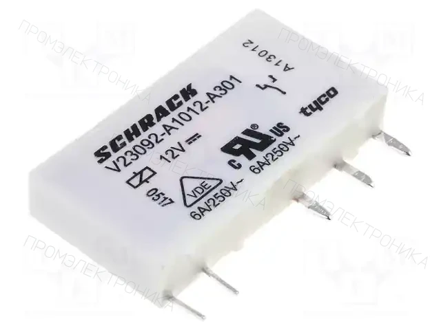 TE Connectivity 0-1393236-7 — Реле электромагн. миниатюрные