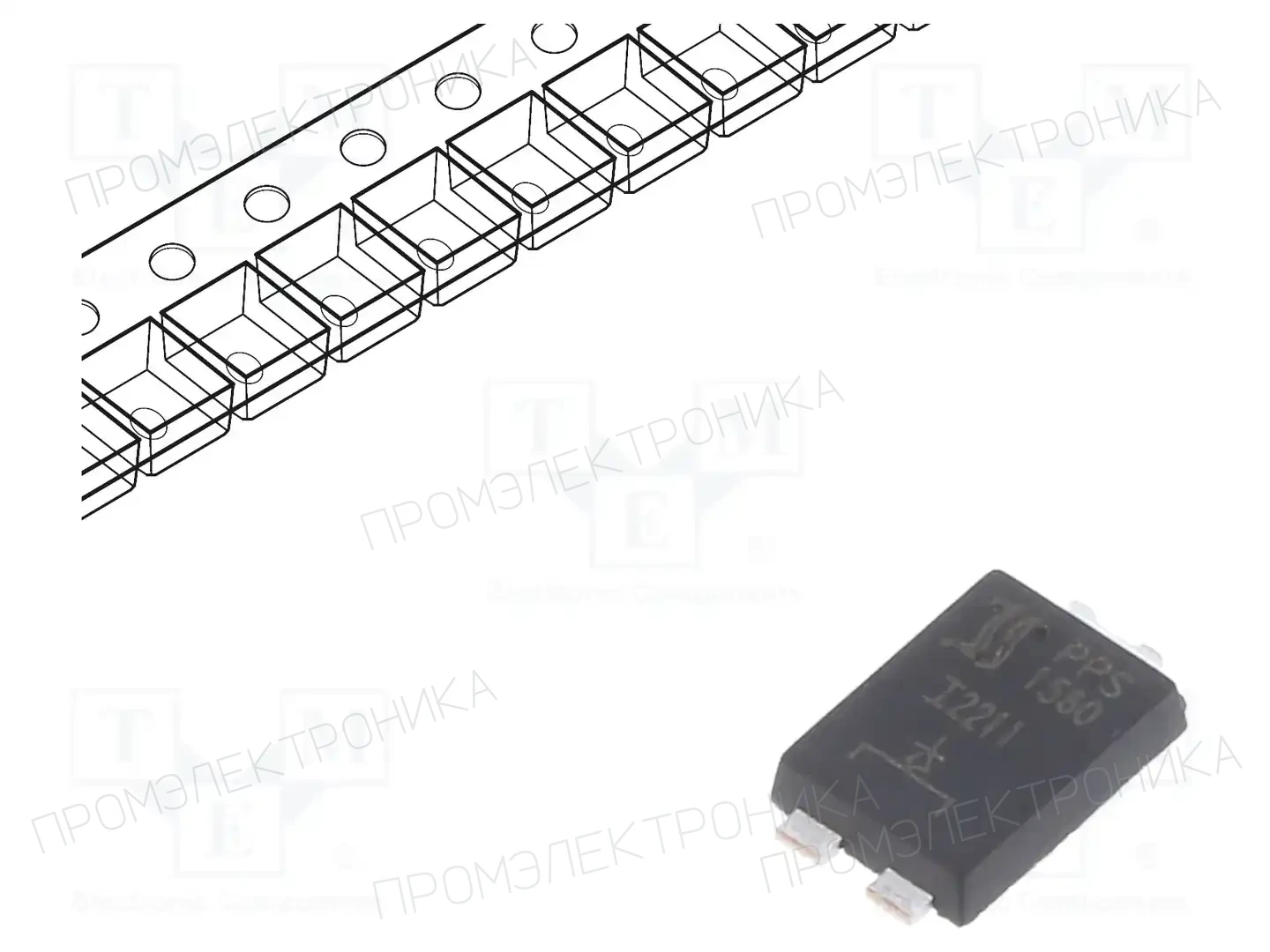 DIOTEC SEMICONDUCTOR PPS1560 — Диоды Шотки SMD