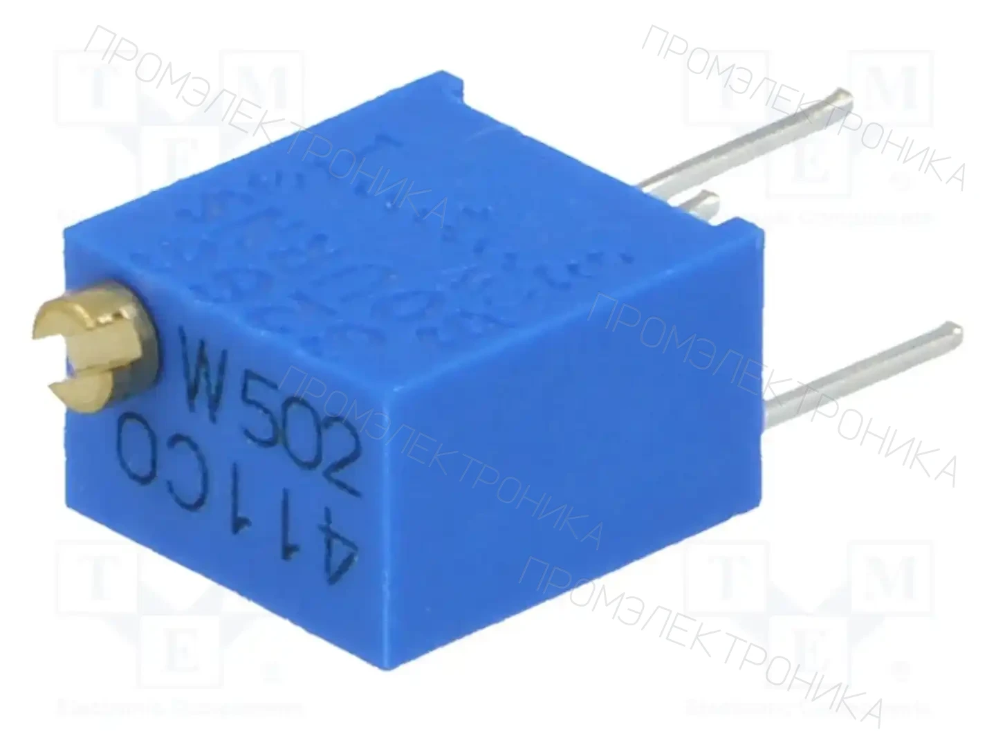BOURNS 3266W-1-502LF — Потенциометры THT многооборотные 1/4 дм
