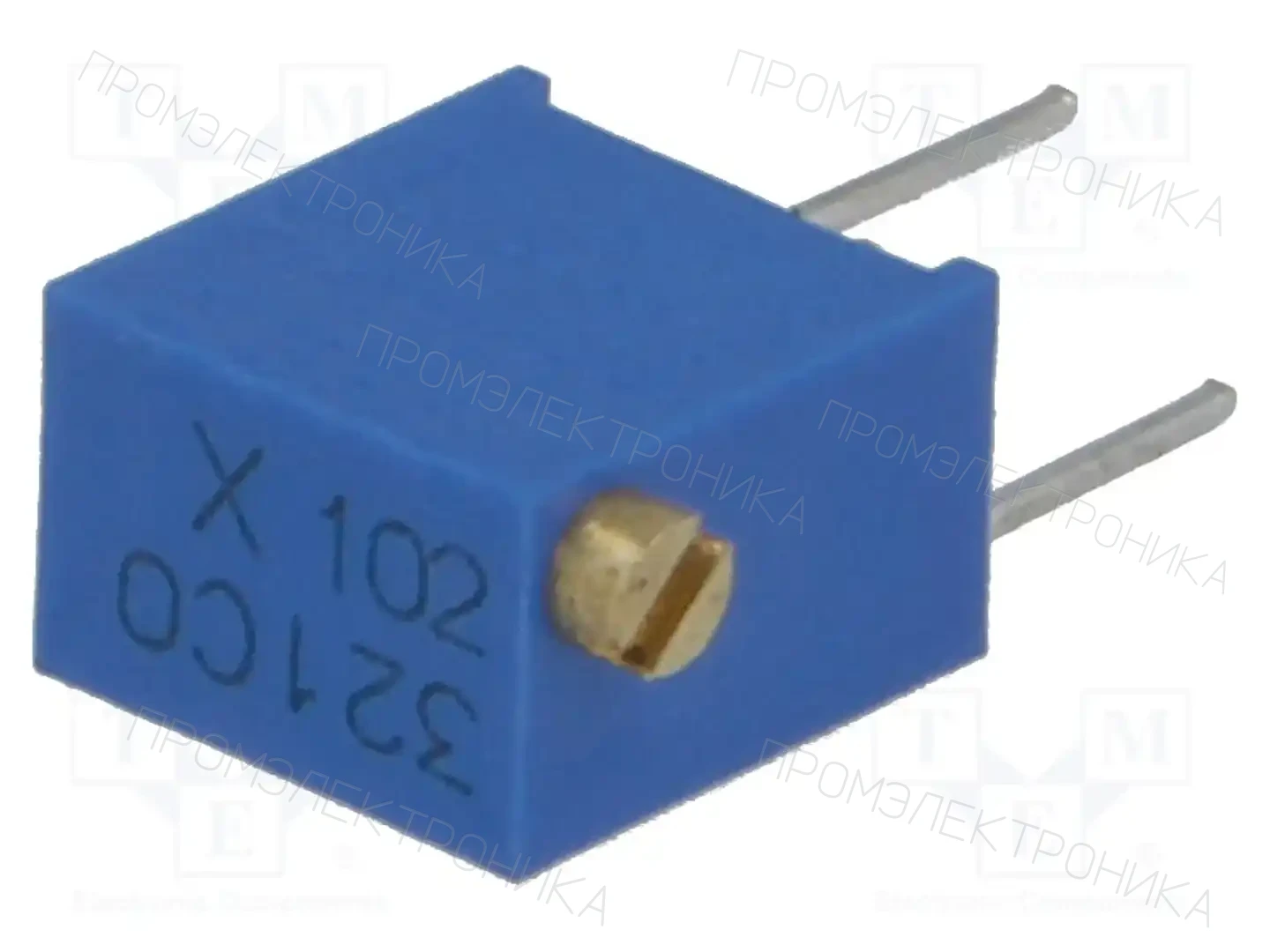 BOURNS 3266X-1-102LF — Потенциометры THT многооборотные 1/4 дм