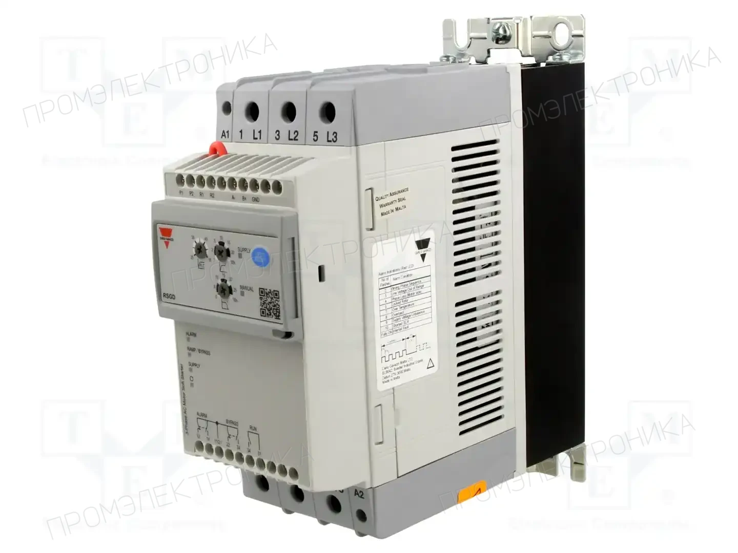 CARLO GAVAZZI RSGD4055F0VX310C — Устройства плавного пуска