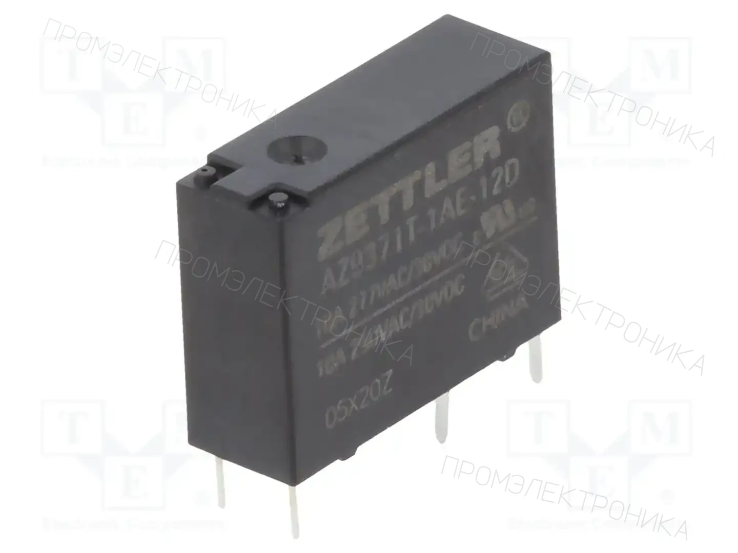 ZETTLER AZ9371T-1AE-12D — Реле электромагн. миниатюрные