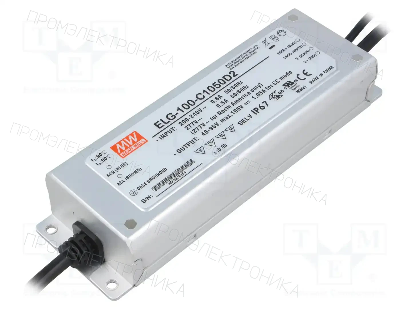 MEAN WELL ELG-100-C1050D2 — Блоки питания для LED