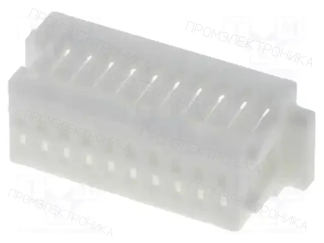 JOINT TECH A1001H-2X10P — Разъeмы сигнальные растр 1,00мм