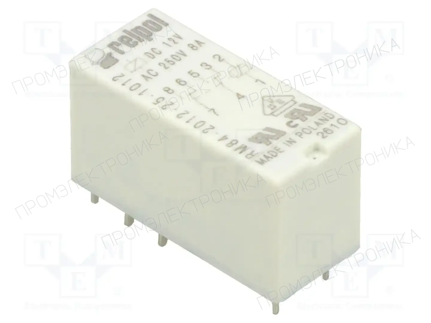 RELPOL RM84-2012-25-1012 — Реле электромагн. миниатюрные