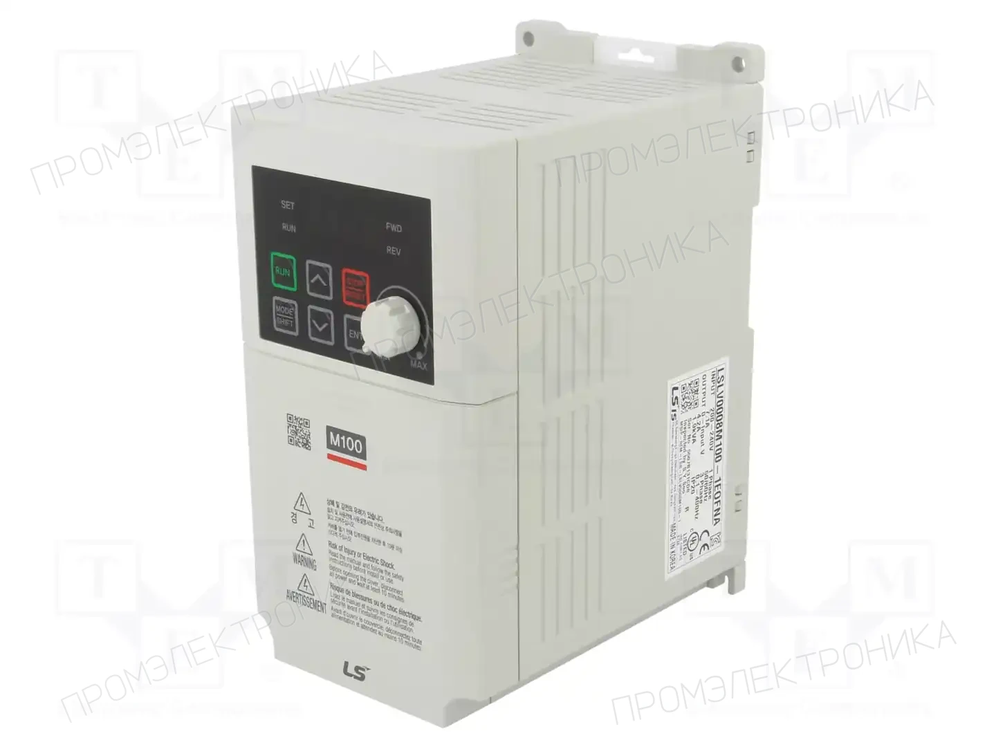LS ELECTRIC LSLV0008M100-1EOFNA — Однофазные инверторы