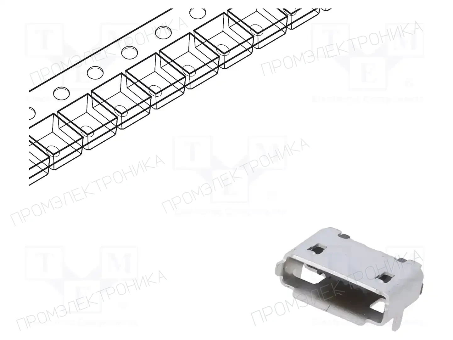 GCT USB3090-30-A — Разъeмы USB и IEEE1394