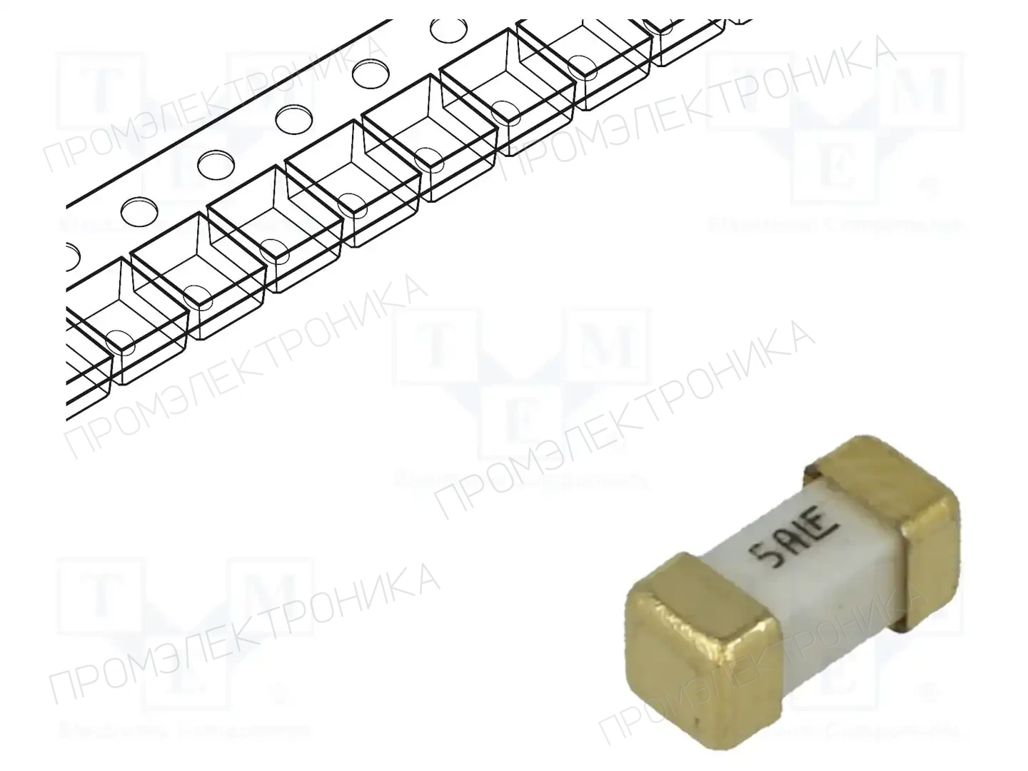 LITTELFUSE 0448005.MR — Предохранители SMD 2410 сверхбыстрые