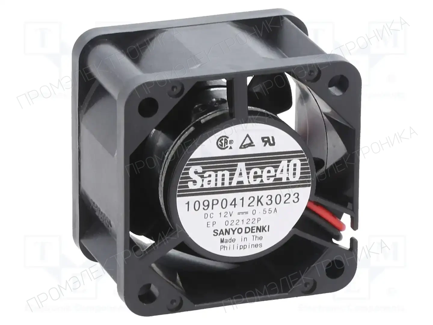 SANYO DENKI 109P0412K3023 — Вентиляторы DC 12V