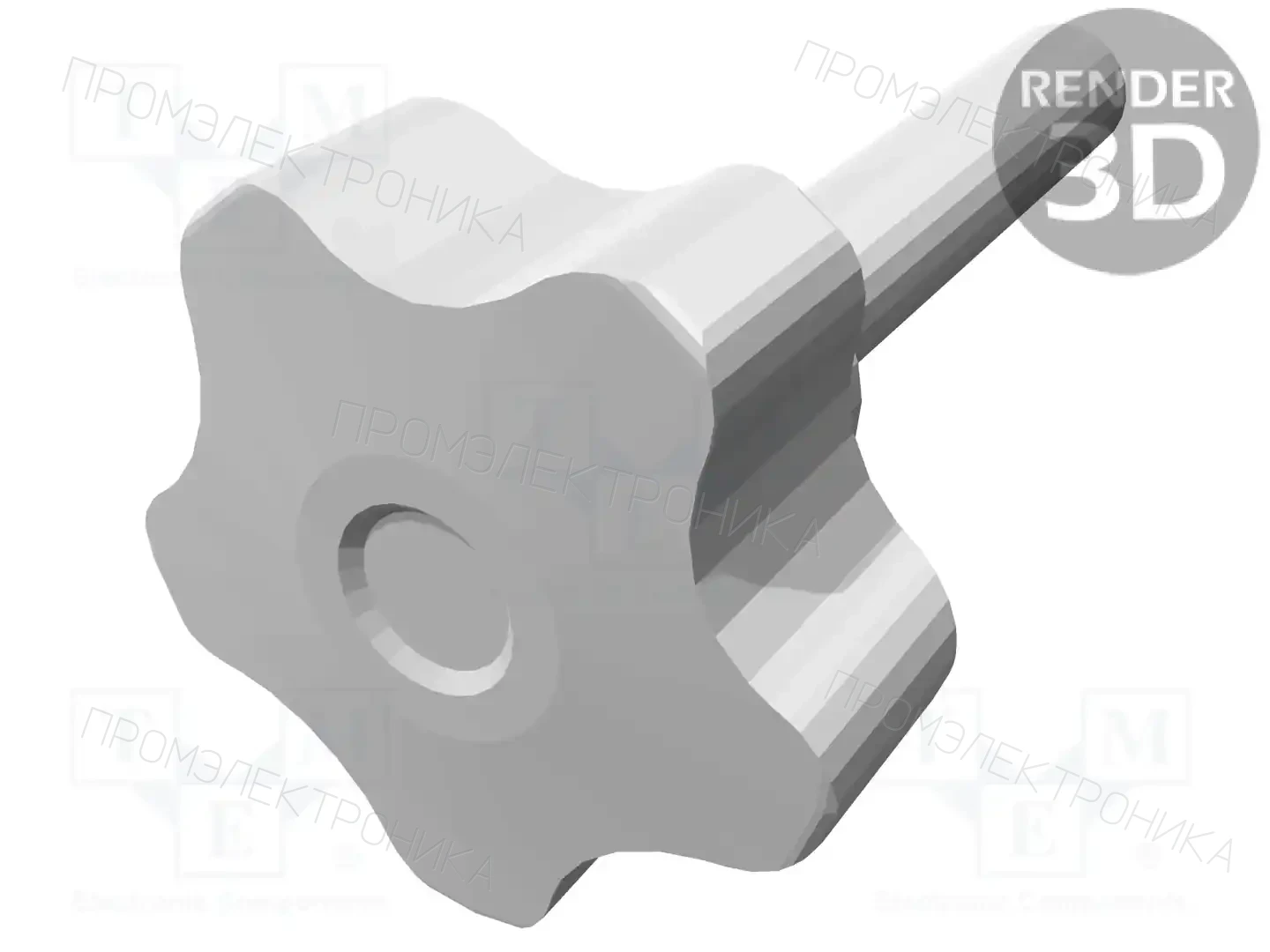 ELESA+GANTER VCT.40 P-M10X50-C2 — Ручки зажимные