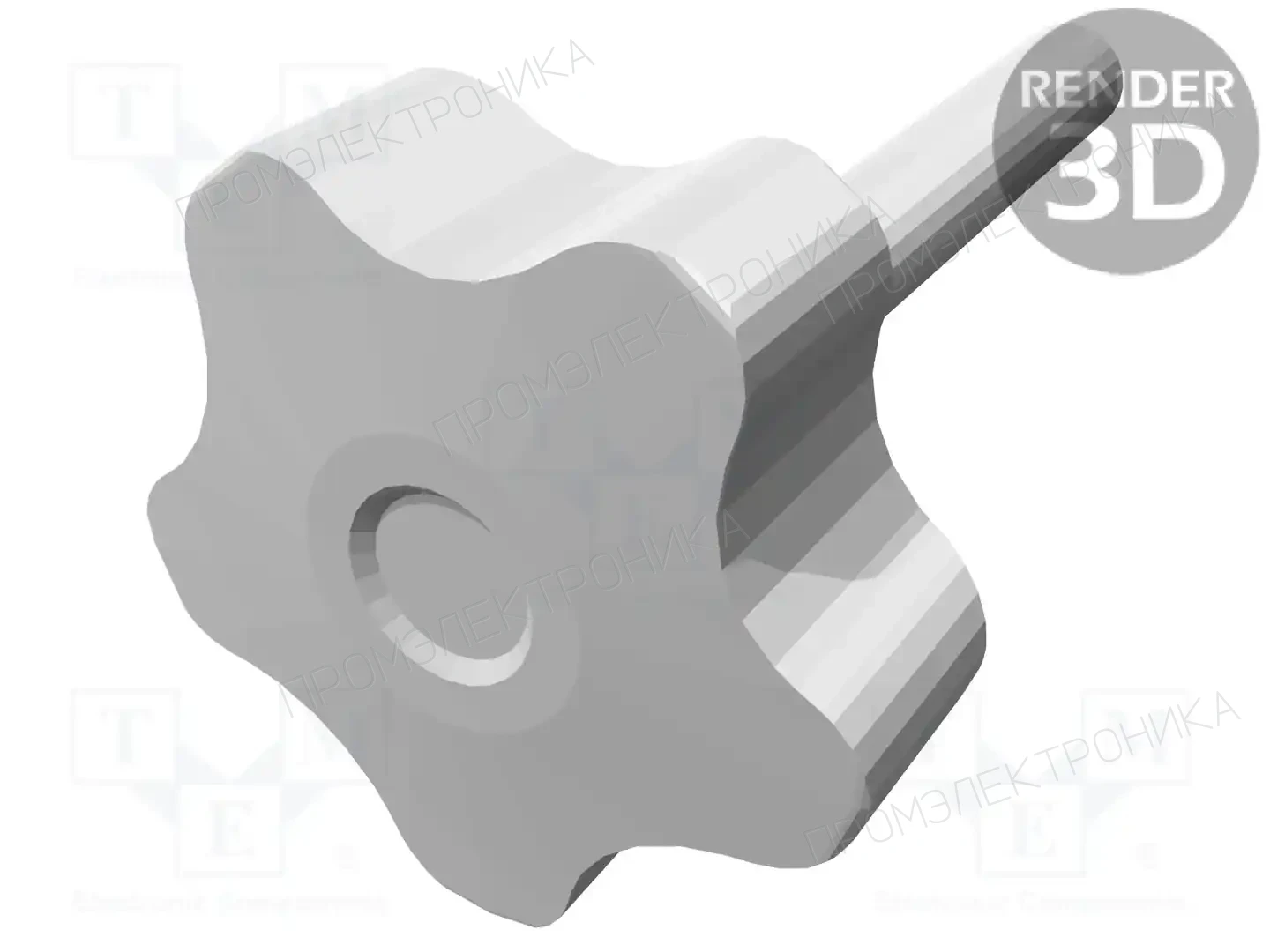 ELESA+GANTER VCT.50 P-M12X60-C2 — Ручки зажимные