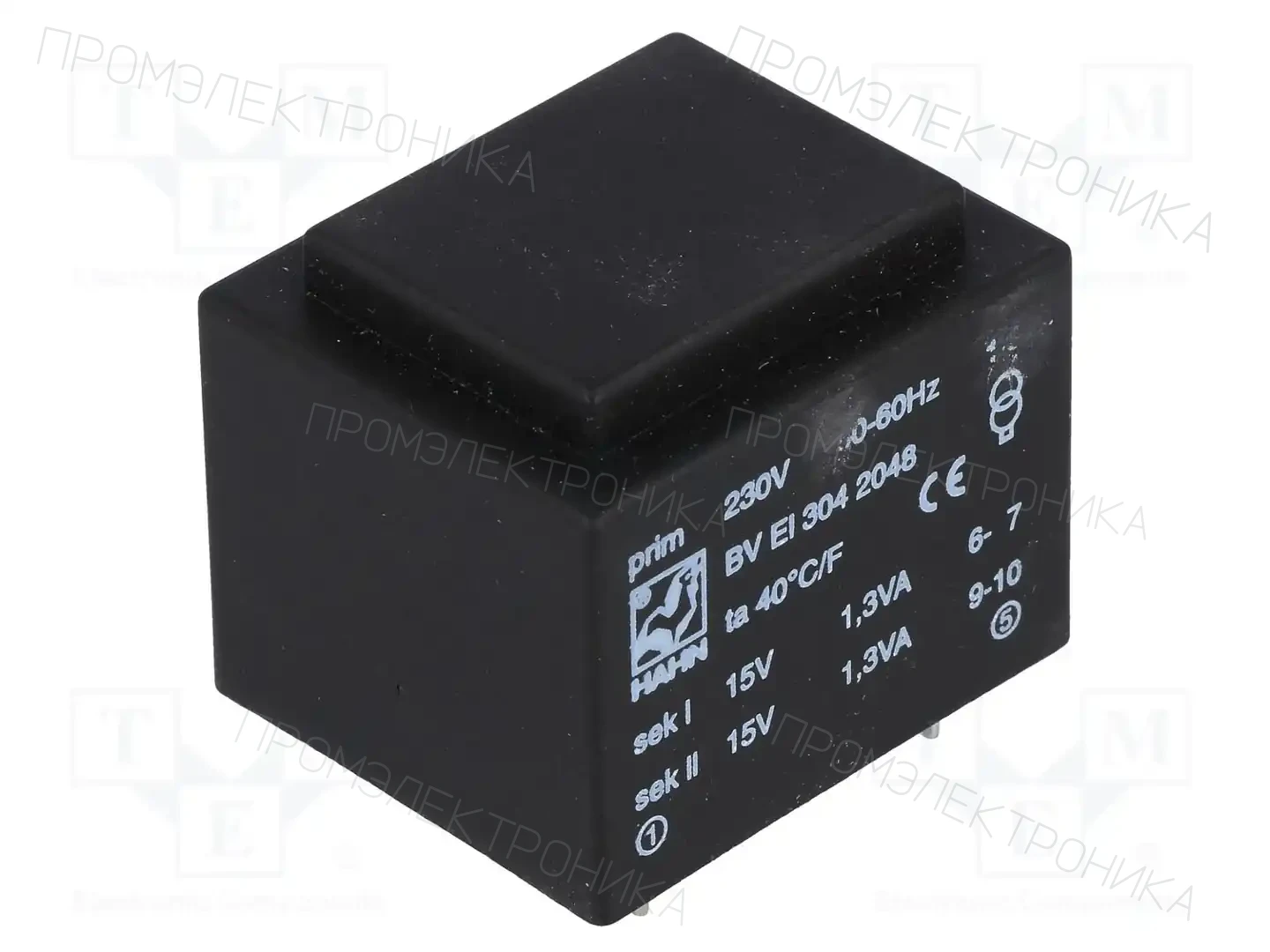 HAHN BV EI 304 2048 — Трансформаторы PCB