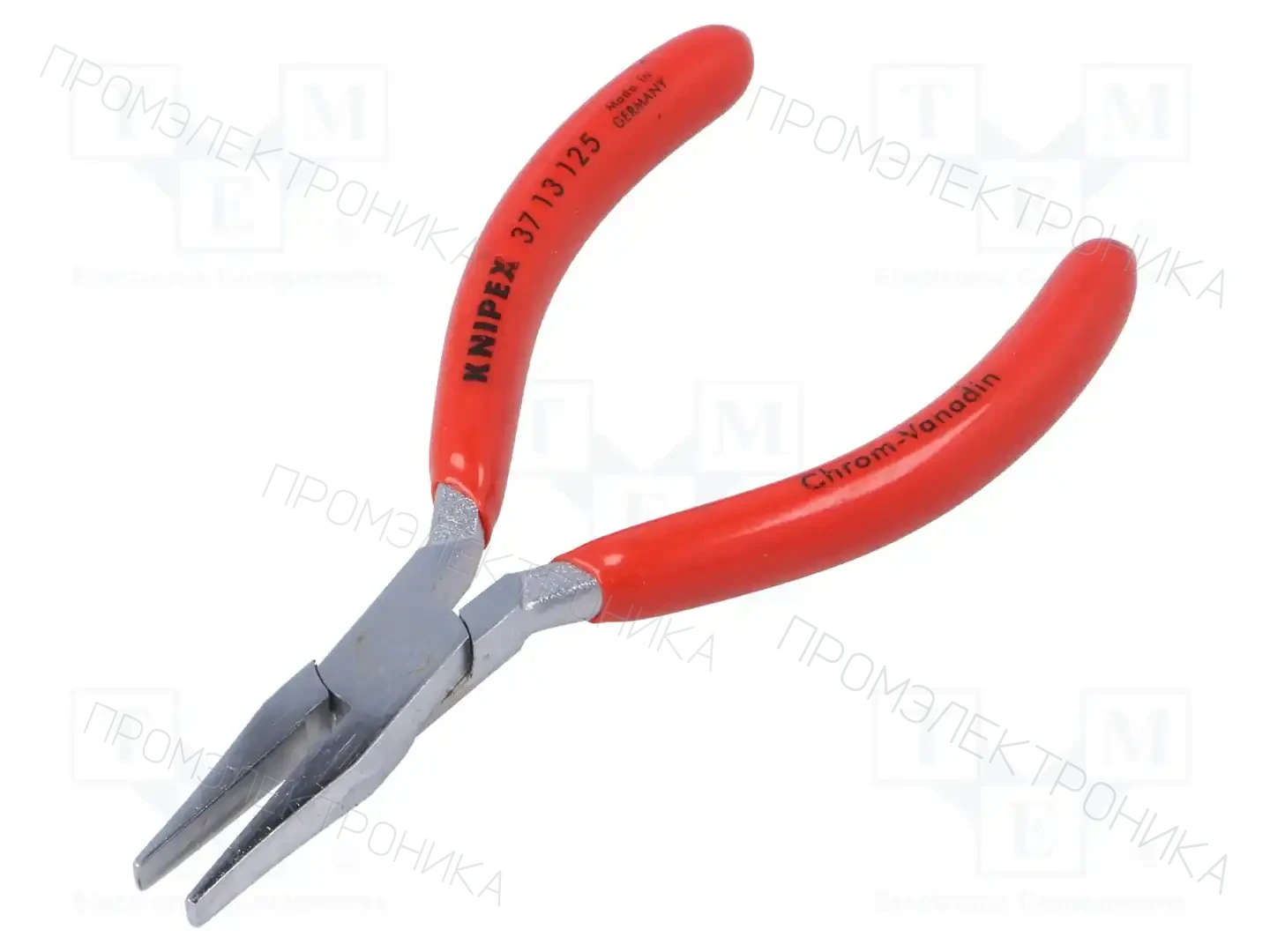 KNIPEX 37 13 125 — Клещи-кусачки плоские и полукруглые