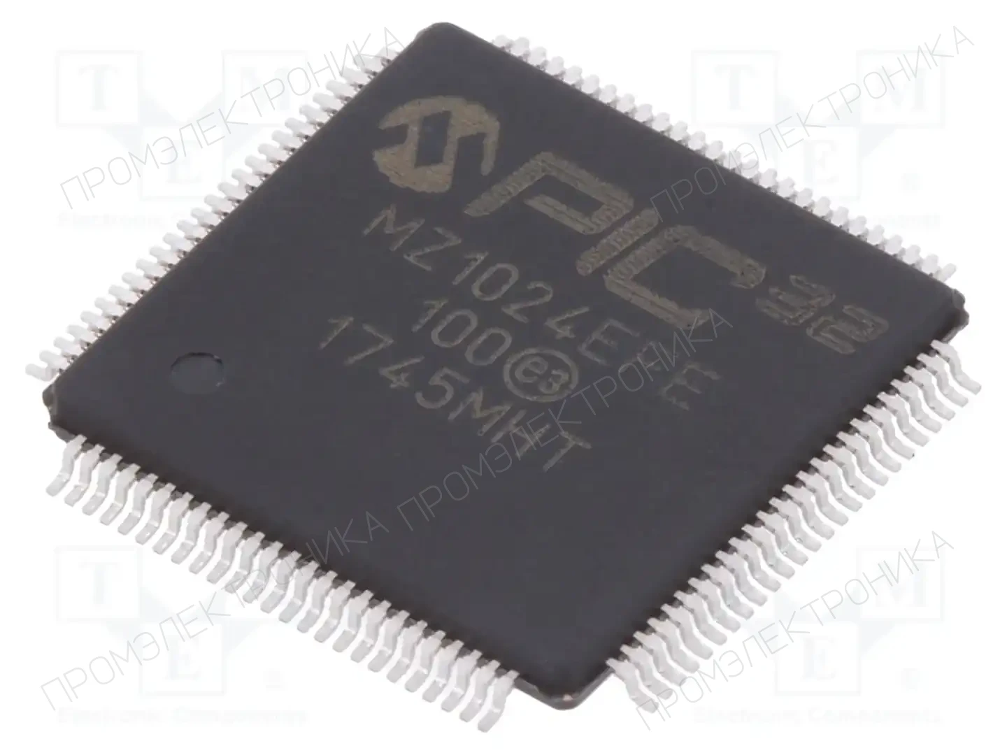 Microchip Technology PIC32MZ1024EFE100-I/PT — Линейка PIC32 32-bit