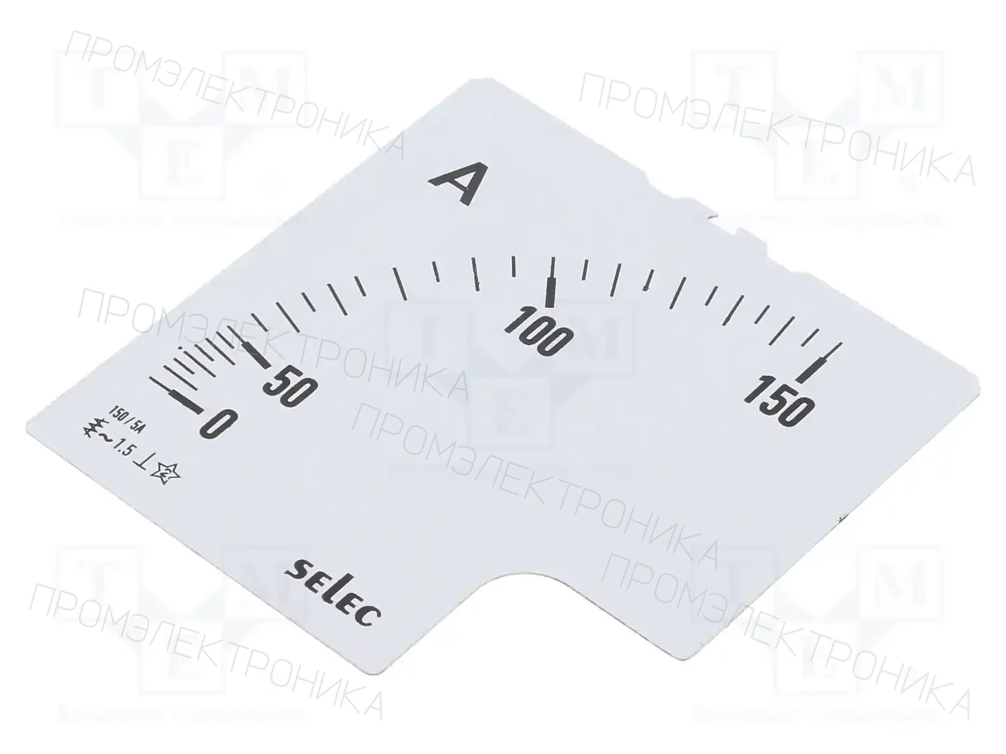 SELEC SCL-AM-I-3-150/5A — Шкалы