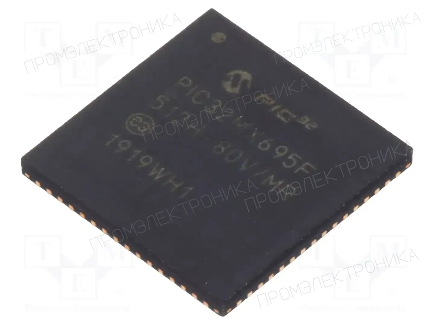 Microchip Technology PIC32MX695F512H-80V/MR — Линейка PIC32 32-bit