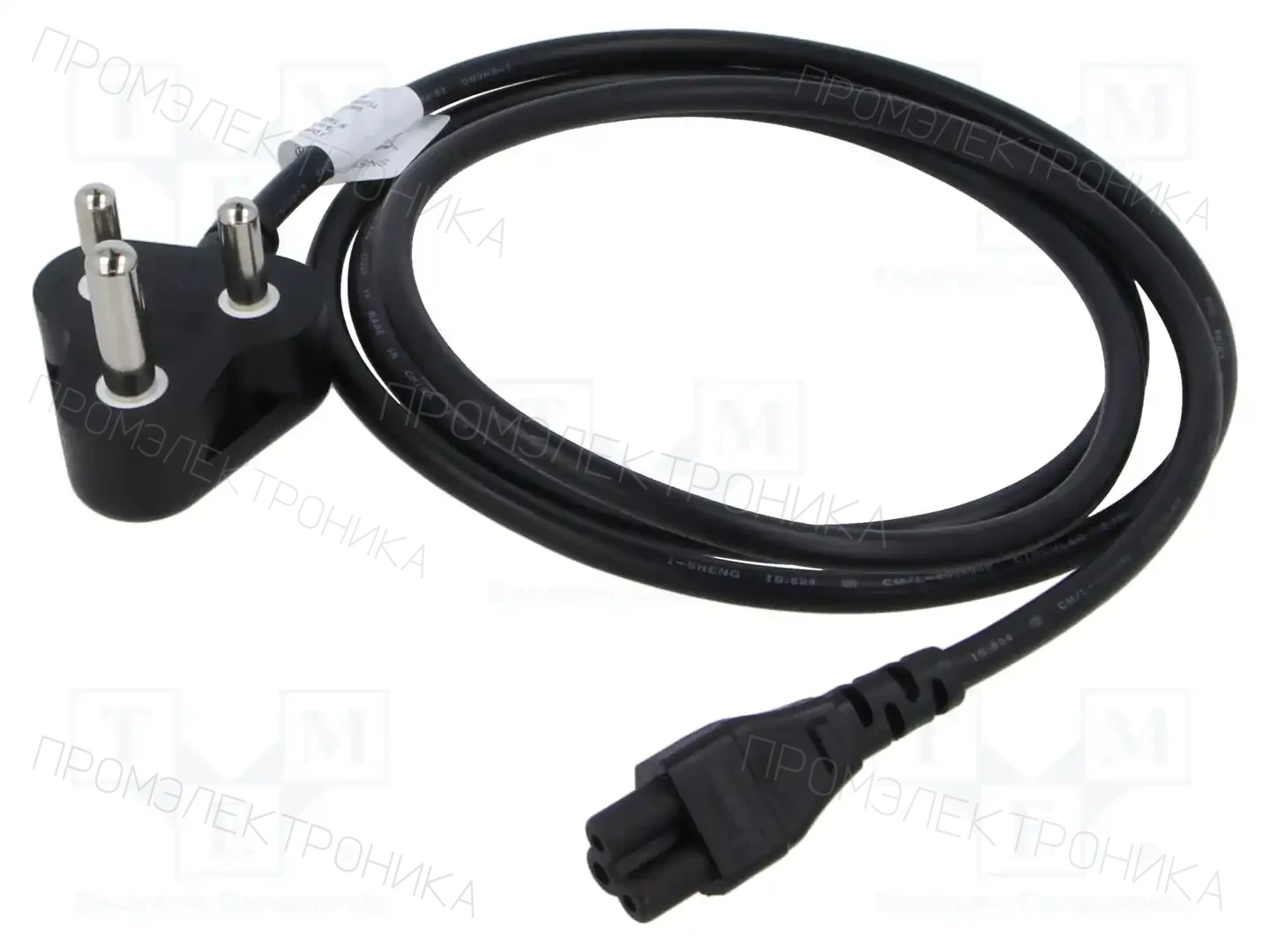 LIAN DUNG LT-431X+LT-535YY H05VV-F3X0.75BLK 1.8M — Кабели питания компьютерные и универс