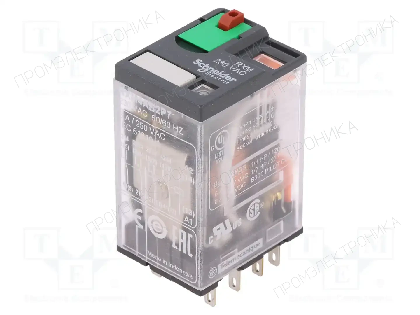 SCHNEIDER ELECTRIC RXM4AB2P7 — Реле электромагн. промышленные