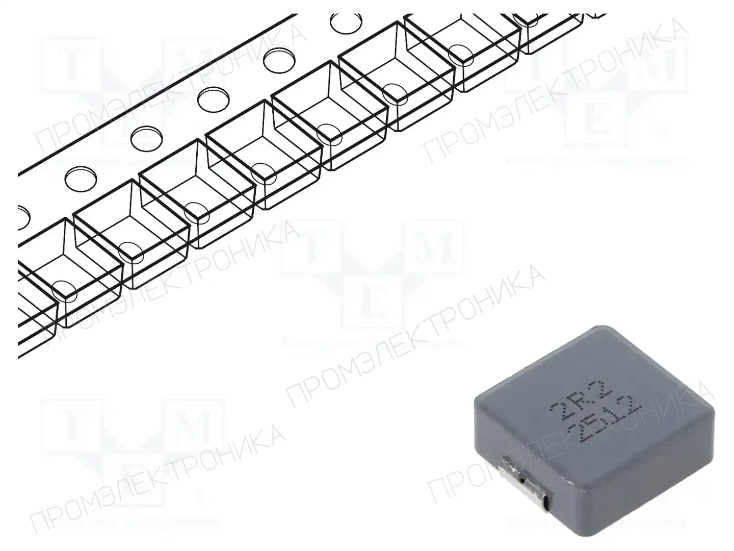 JANTEK JRPI1205M-2R2M — Дроссели