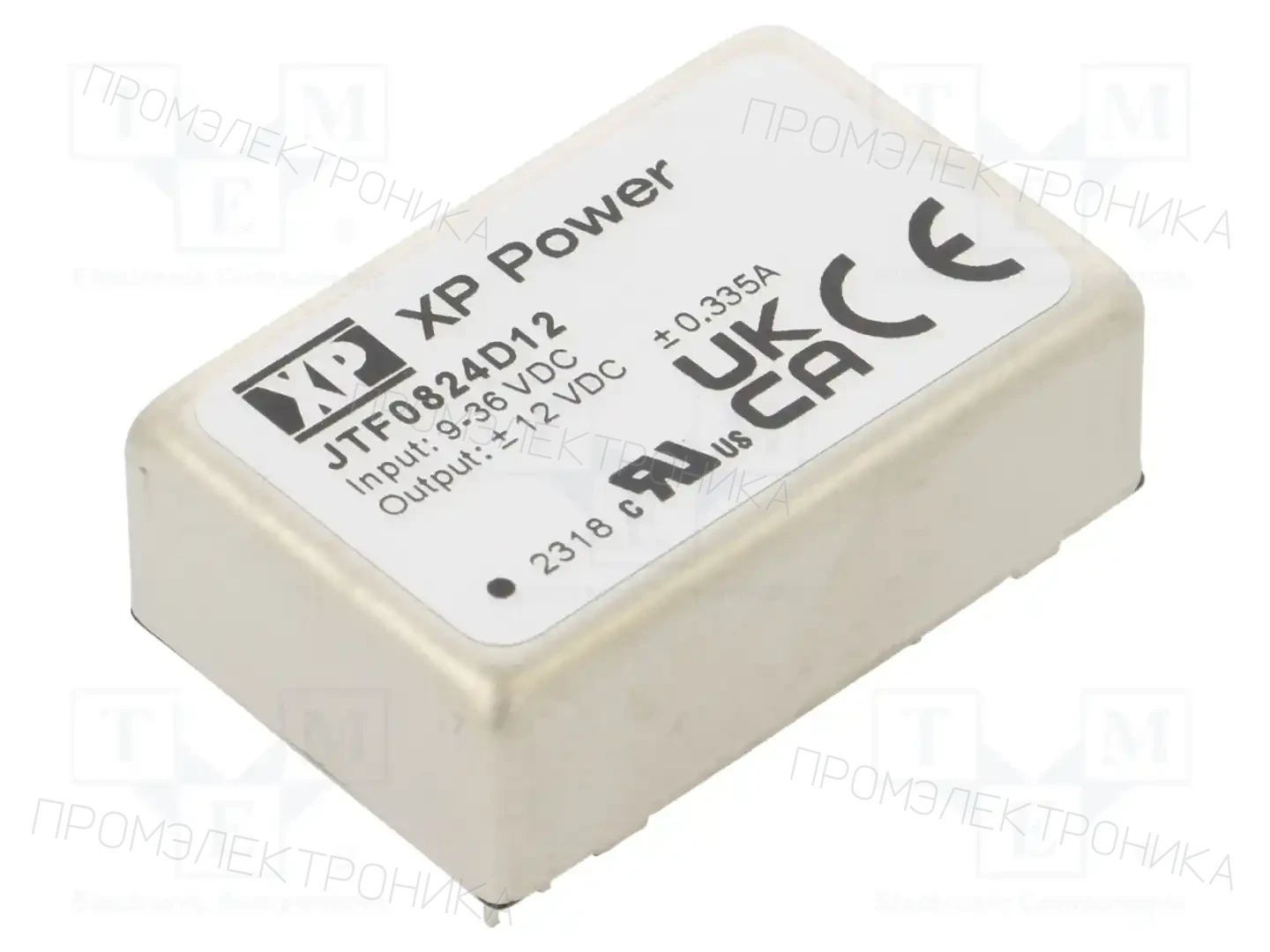 XP POWER JTF0824D12 — Преобразователи DC/DC