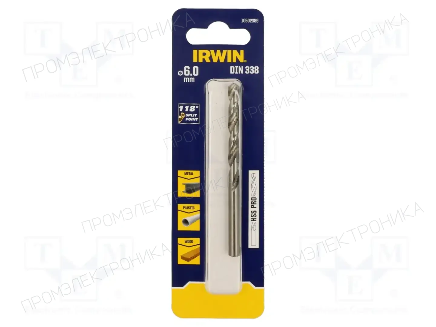 IRWIN 10502389 — Сверла по металлу