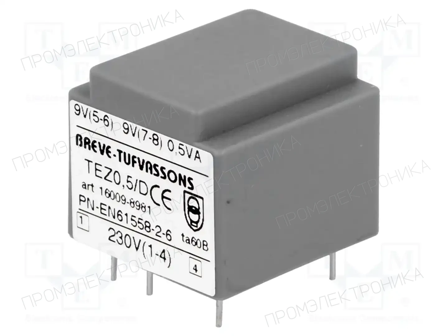 BREVE TUFVASSONS 16009-8981 — Трансформаторы PCB