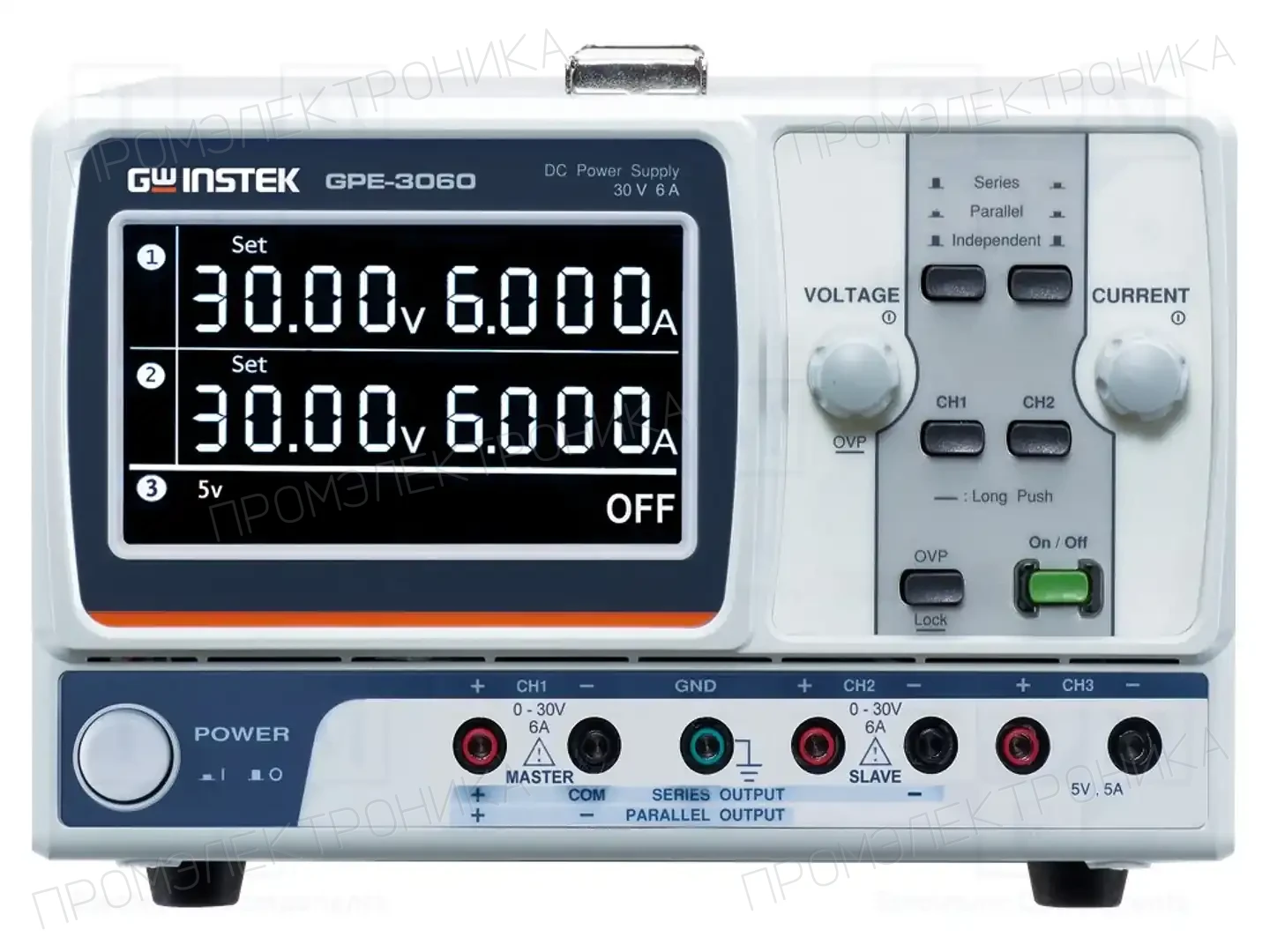 GW INSTEK GPE-3060 — Блоки питания многоканальные